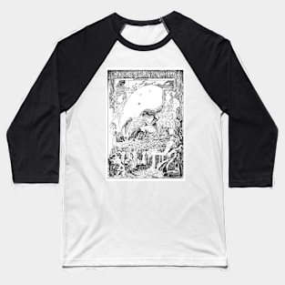 The Whale Baseball T-Shirt